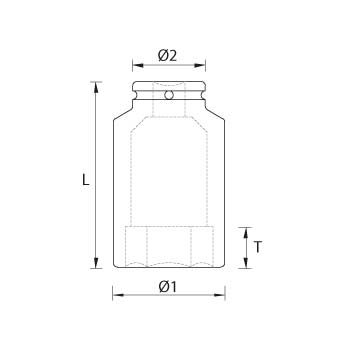 drawing dell sockets size